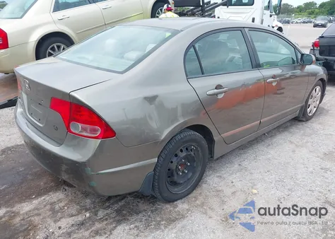 2008 Honda Civic Lx из США, поврежденный, VIN 2HGFA16548H350935